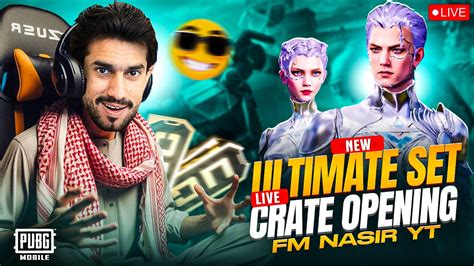 Aj Karenge Ultimate Crate Opening Fm Nasir Is Live Pubg Mobile