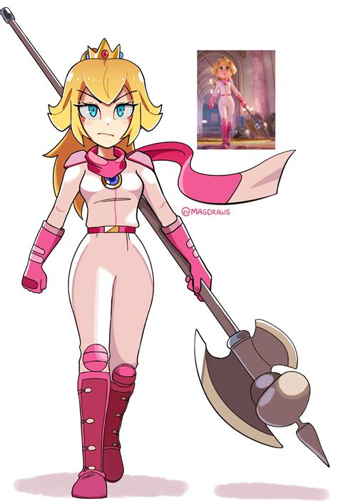 Peach Trailer Redraw Any The Super Mario Bros Movie 2023 Film