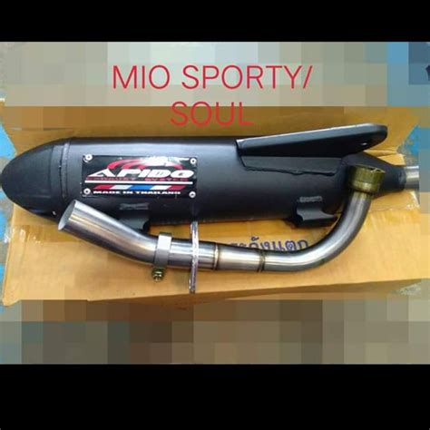 Apido Black Version For Mio Sporty Chicken Power Pipe Shopee