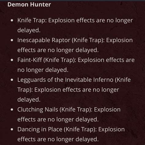 Knife Traps Rdiabloimmortal