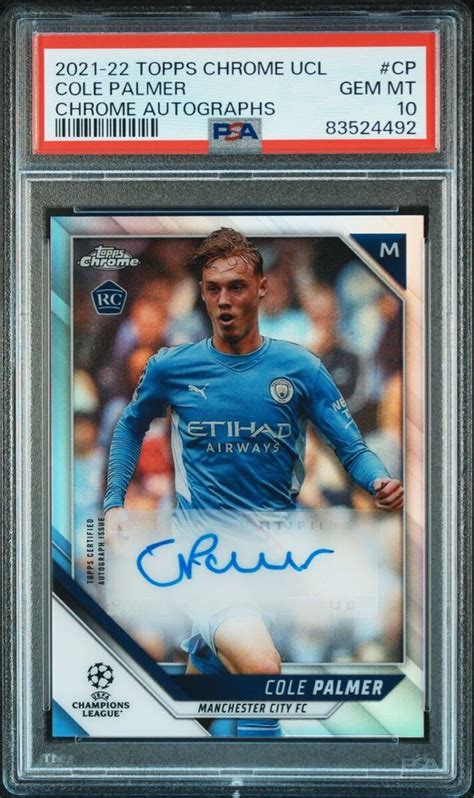 PSA 10 GEM MINT 鑑定品 2021 22 Topps Chrome UEFA Champions League