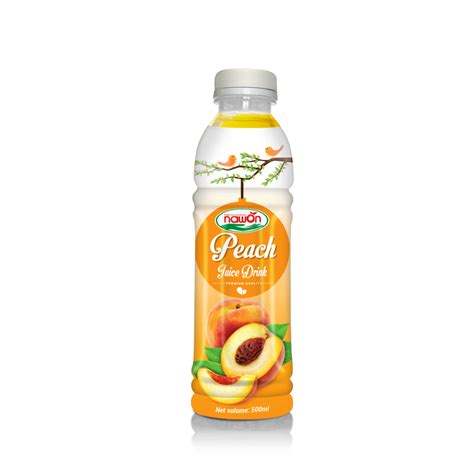 Peach Juice Drink Ml Packing Bottles Carton