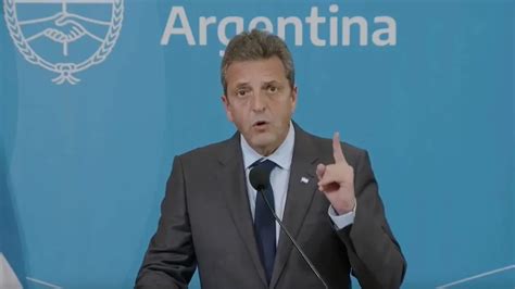 Sergio Massa Anunci Tres Bonos De Para Jubilados Y Pensionados