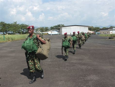 Nord Kivu Les premiers éléments de l armée burundaise sont arrivés