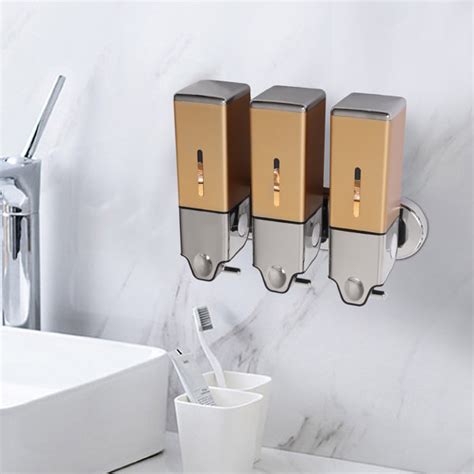 Latitude Run Triple Wall Mount Shower Pump Soap Dispenser Reviews