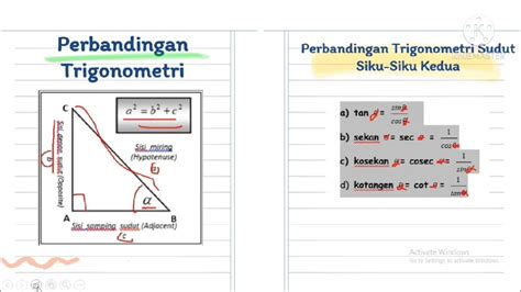 Belajar Matematika Penerapan Trigonometri Pada Kehidupan Sehari Hari Youtube