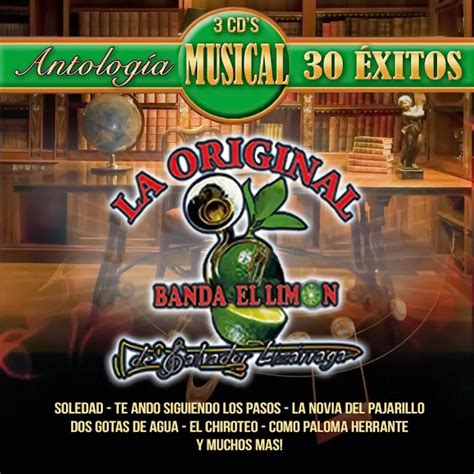 Música Romántica De Banda La Original Banda El Limon Antologia Musical