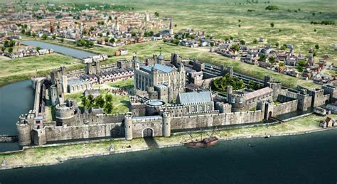 Tower Of London 16th Century 3d Scene Mozaik Digital Education