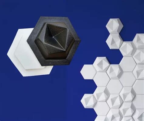 Moldes Hexagono D Super Durables Para Yeso Y Concreto En Venta En