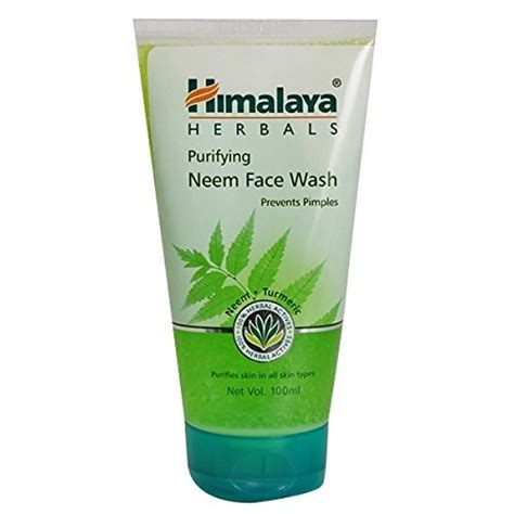 Himalaya Herbals Purifying Neem Face Wash 100ml Pack Of 2 Amazon