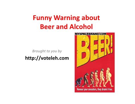 Funny Warning Signs About Beer And Alcohol