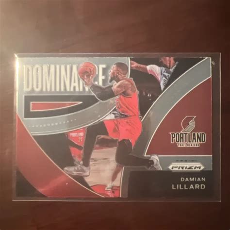 2021 22 PANINI PRIZM Dominance Damian Lillard Portland Trail Blazers