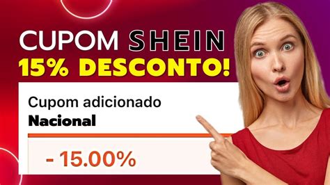 Como Conseguir Cupom Nacional Da Shein De Desconto Youtube