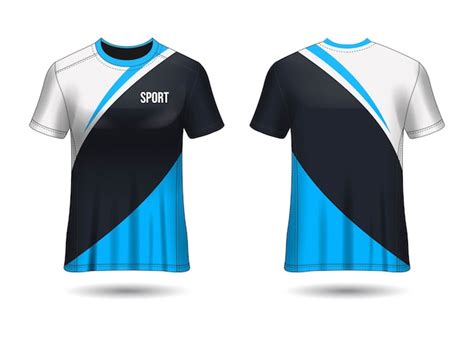 Premium Vector T Shirt Sport Jersey Template Design