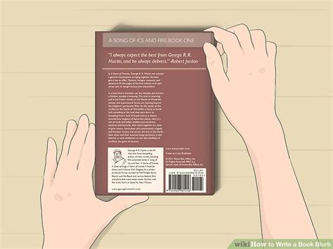 Easy Ways To Write A Book Blurb Wikihow