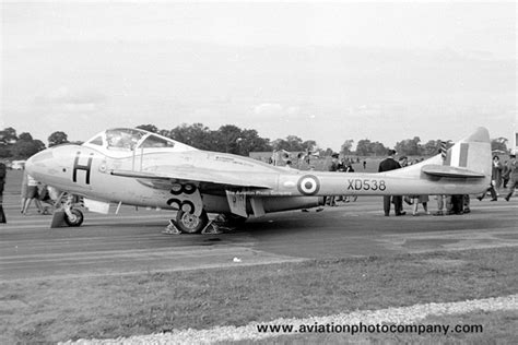 The Aviation Photo Company Vampire De Havilland Raf Catcs De