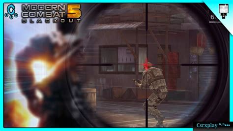 Modern Combat 5 Multiplayer Gameplay Clase Francotirador Ni En La