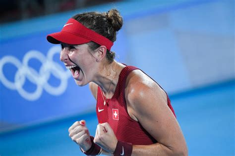 Olympics Belinda Bencic Wins Gold Amid Controversial To Yahoo Sports