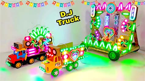 Truck Loading Visarjan Ganesh Chaturthi Dj Light Dj Trolley Big Dj