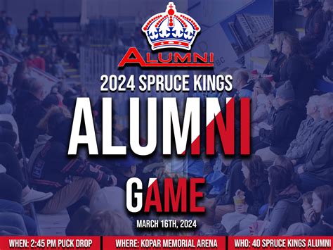 Prince George Spruce Kings 2024 Alumni Game | Prince George Spruce Kings