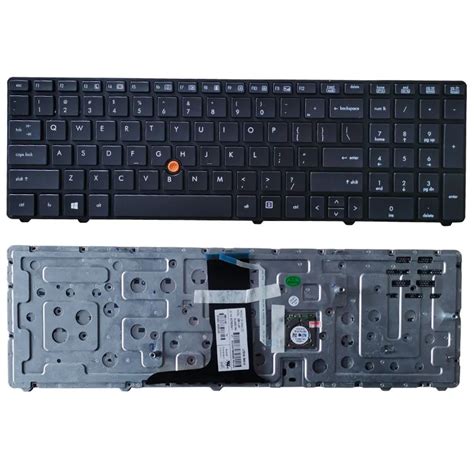 Teclado para ordenador portátil de EE UU Para HP EliteBook 8760w