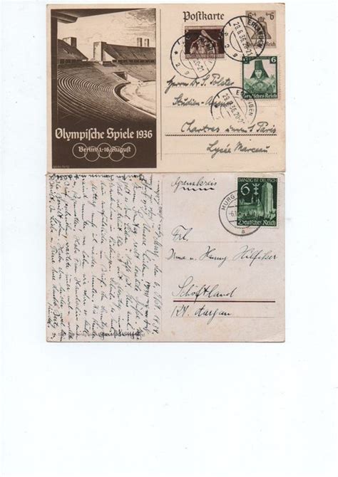 Deutsches Reich X Sch Ne Postkarte Kaufen Auf Ricardo