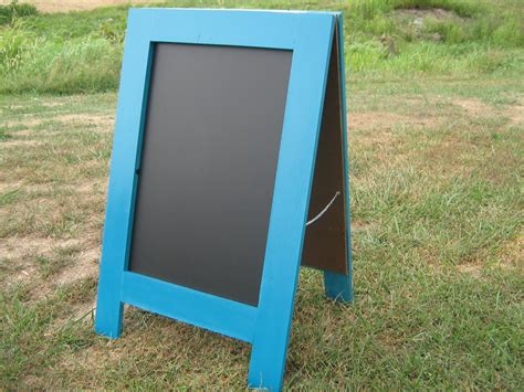 Sandwich Board Sign Outdoor Chalkboard 25x38 Etsy