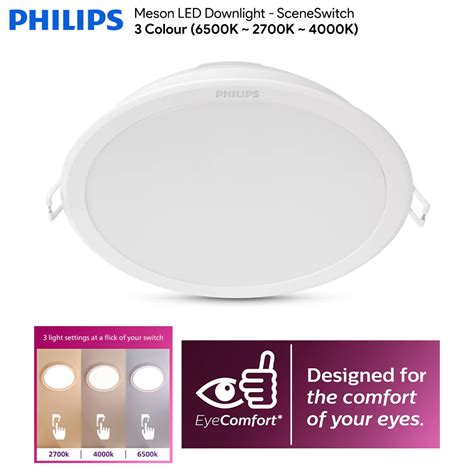 Km Lighting Product Philips Meson Scene Switch Color Led Recessed