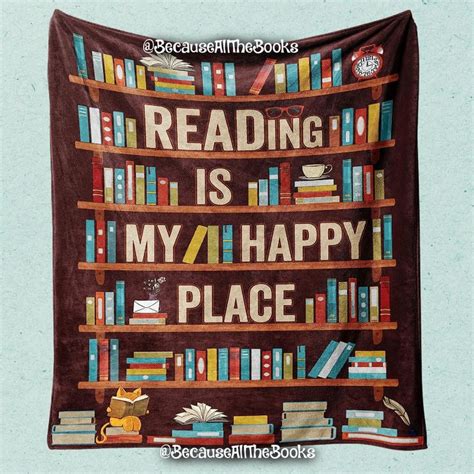 Cujuyo Book Lovers Gifts Blanket Librarian Gifts Throw Blankets