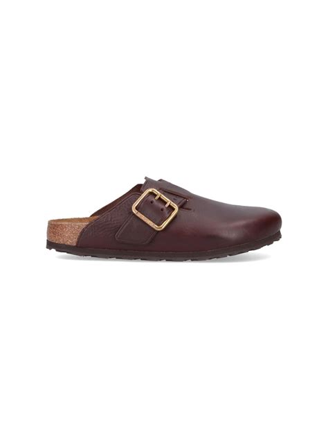 Birkenstock Mules Boston Bold In Brown For Men Lyst