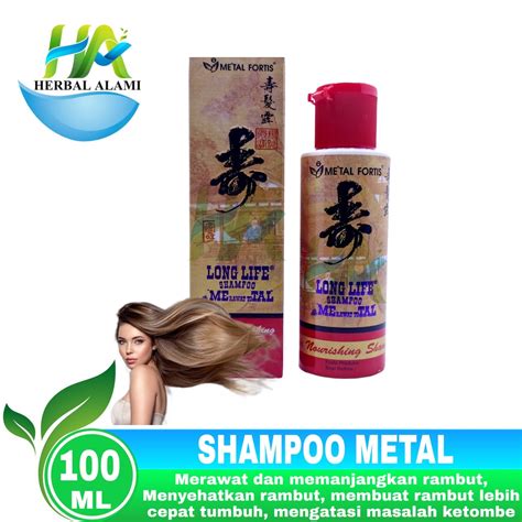 Jual Long Life Shampoo Metal Ml Hair Living Sampo Menyuburkan