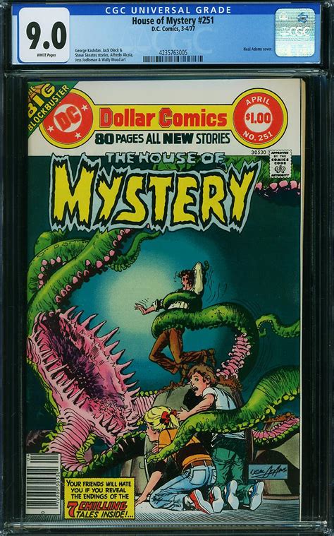 House Of Mystery Comic Book Sale Cgc Vfnm