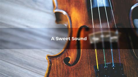 Blog - A Sweet Sound