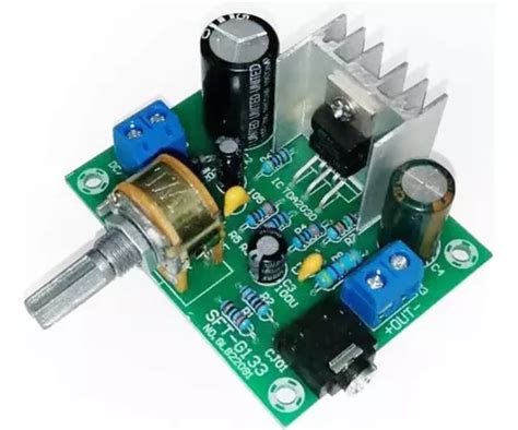 1pc Tda2030 Mono De Un Canal 15w 12v Para Placa De Amplifica Cuotas