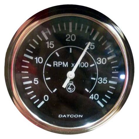 103738 Datcon Tachometer 12V 0 4000 RPM 103738 Datcon