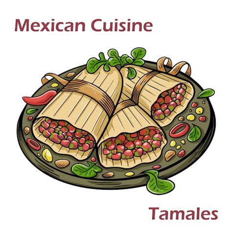 Tamales Over Royalty Free Licensable Stock Vectors Clip