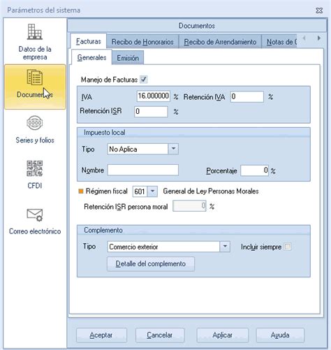 Configura El Complemento De Comercio Exterior Portal De Clientes