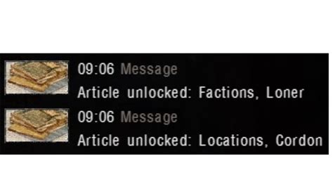 Encyclopedia messages restored (Anomaly 1.5.1/1.5.2) addon - ModDB