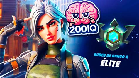 COMO SUBIR A ELITE EN FORTNITE Y DOMINAR LAS RANKEDS 2024 YouTube