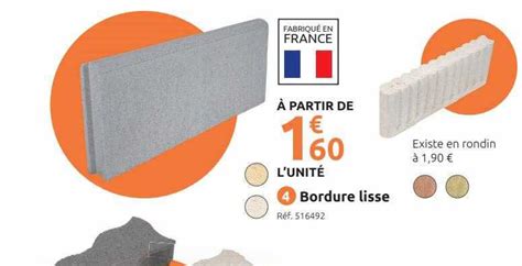 Promo Bordure Lisse Chez Mr Bricolage ICatalogue Fr