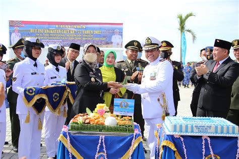 Wagub Chusnunia Dan Forkopimda Hadiri Upacara Hut Ke Tni Al Di Mako