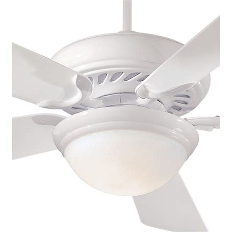 Minka Aire Supra 52 In White Integrated Led Indoor Ceiling Fan With