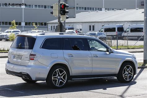 2016 Mercedes Benz GLS Almost Naked In New Spy Shots GTspirit