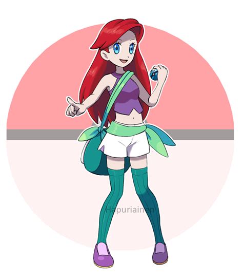 Hapuriainens Tumblr Blog — Pokemon Trainer Ariel She Has A Wingull And