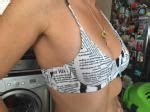 ZAFUL Newspaper Print Underwire Bikini Set In WHITE ZAFUL 2024