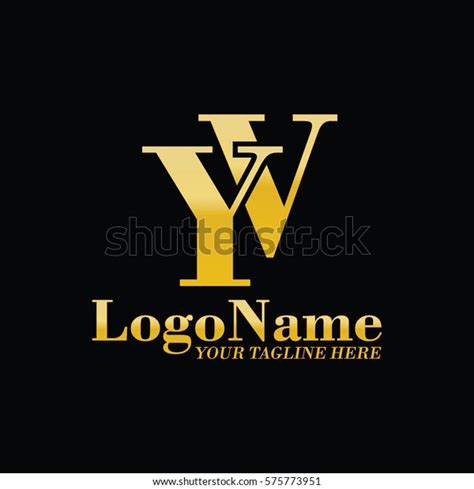 Yv Logo Stock Vector (Royalty Free) 575773951