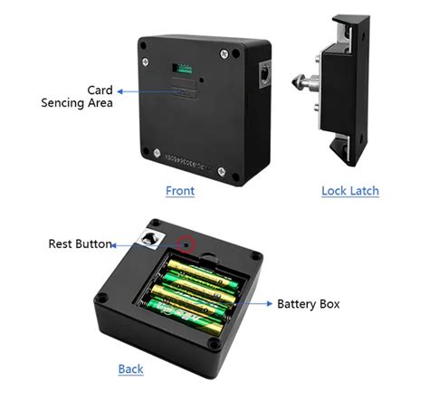 Smart Elektronick Skrinkov Z Mok Rfid Karta App Online Ttlock