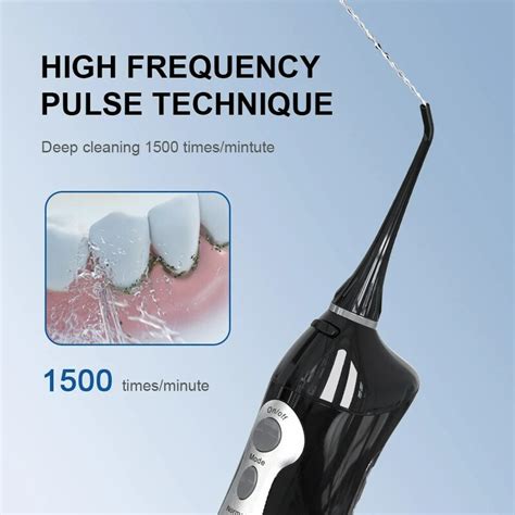 Mornwell Irrigador Oral De Hf 5 Hilo Dental De Agua Portátil Recargable Por Usb Chorro De Agua