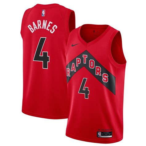 Toronto Raptors Nike Swingman Jersey – Red – Scottie Barnes – Mens