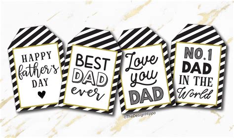 Free Father S Day Printable Gift Tags